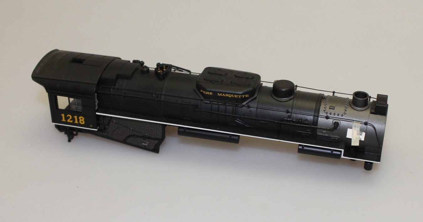 (image for) Body Shell - 2-8-4 Berkshire no boiler front ( HO Kit Bashing )